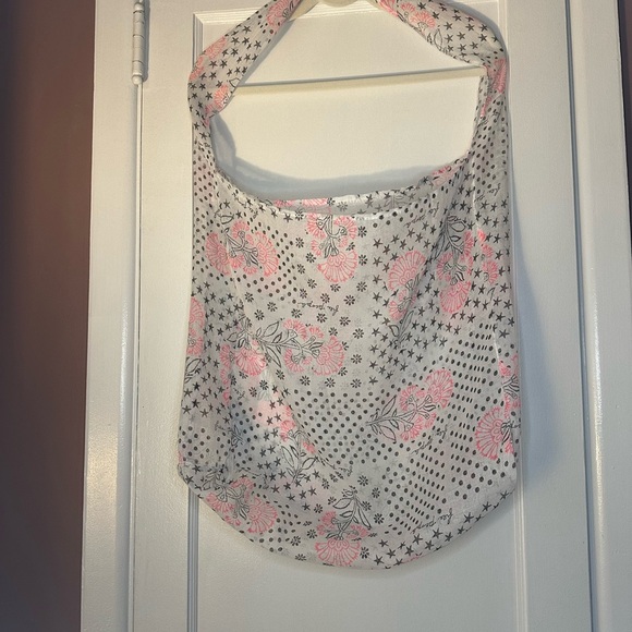 Free People Handbags - Free People Floral Pink and Gray Women's Sling Bag